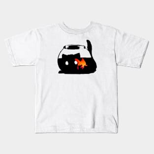 Cat & Fish Kids T-Shirt